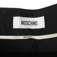 Moschino Klassische Hose in Schwarz