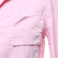 Lanvin Blazer aus Baumwolle in Rosa / Pink