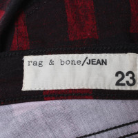 Rag & Bone Pantaloni a quadri in bicolore