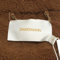 Zimmermann Jacke/Mantel aus Pelz in Braun