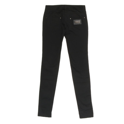 Richmond Paire de Pantalon en Coton en Noir