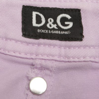 Dolce & Gabbana Jeansrock in Flieder