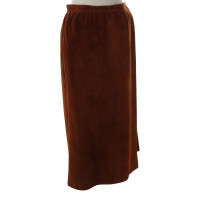 Hermès Wrap skirt in rust