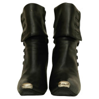 Mcqueen, Alexander Boots Leather in Black