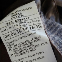 Max & Co Mouwloze jurk in wol