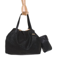 Strenesse Shopper Leather in Black