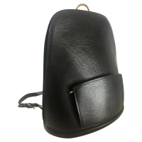 Louis Vuitton Rucksack aus Leder in Schwarz