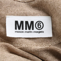 Mm6 By Maison Margiela Knit dress in gold