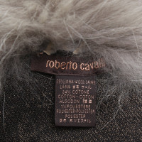 Roberto Cavalli Cloth with fur collar