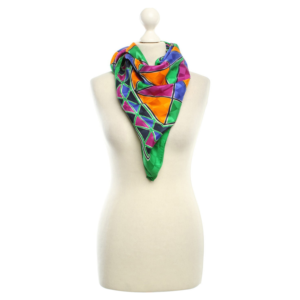 Yves Saint Laurent Silk scarf with pattern