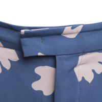 Etro Pants blauw-roze Gr. 38