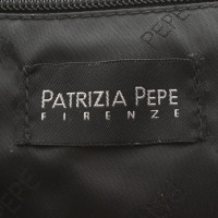Patrizia Pepe Handtasche mit Leder-Elementen