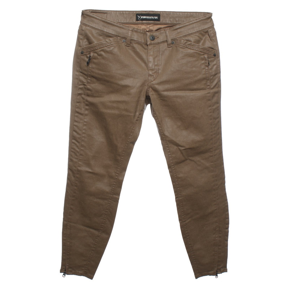 Drykorn Trousers Cotton in Brown