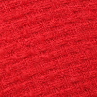 Chanel Costume bouclé in rosso