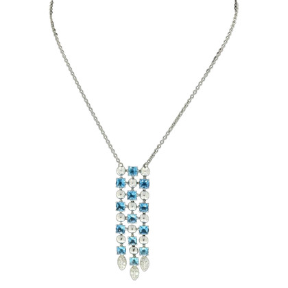 Bulgari Necklace White gold in Blue