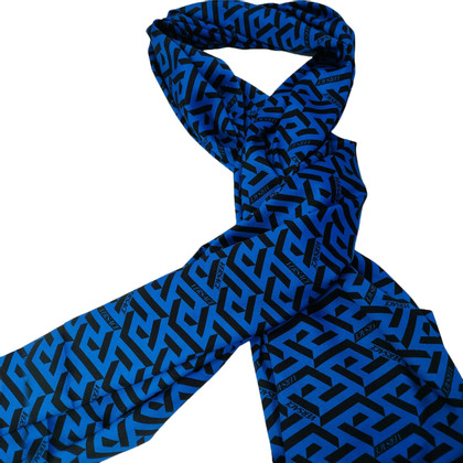 Versace Schal/Tuch in Blau
