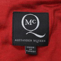 Alexander McQueen Top avec motif à carreaux