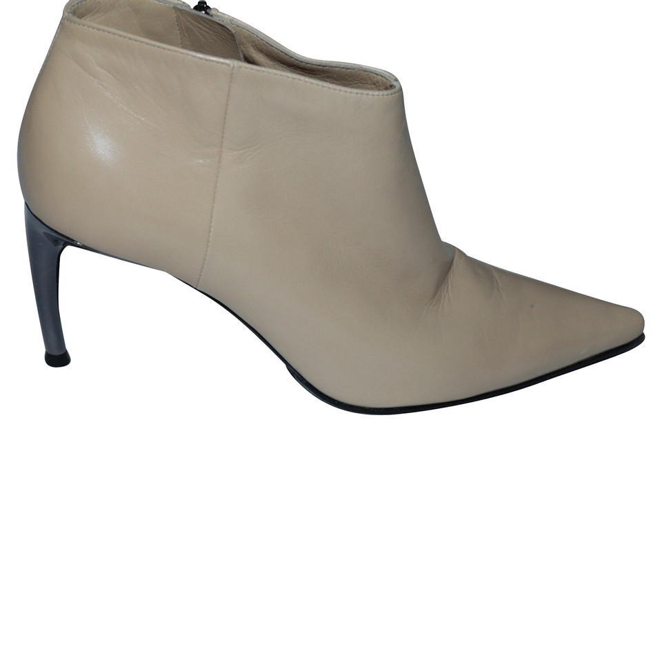 Sergio Rossi Ankle boots in beige