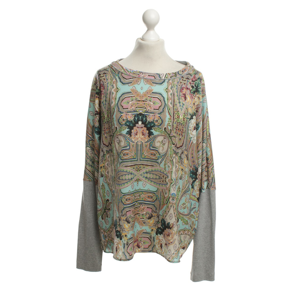 Marc Cain top with colorful patterns
