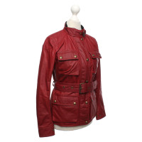 Belstaff Giacca/Cappotto in Cotone in Rosso