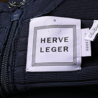 Hervé Léger Dress Jersey in Blue