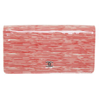 Chanel Portemonnaie in Rot/Weiß