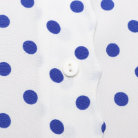 Hobbs Blouse with dot pattern