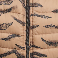 Marc Cain Quilted waistcoat in Nude