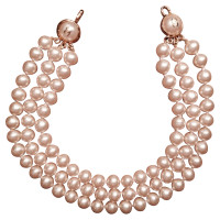 Chanel Dreireihige Perlenkette