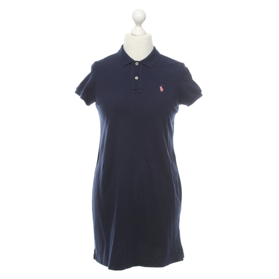 Ralph Lauren Kleid aus Baumwolle in Blau