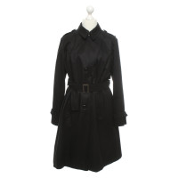 Marina Rinaldi Jacke/Mantel aus Baumwolle in Schwarz