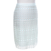 St. Emile Lace skirt in mint green