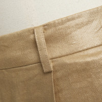 Ralph Lauren Goudkleurige linnen shorts