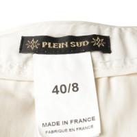 Plein Sud Jas in crème kleuren 