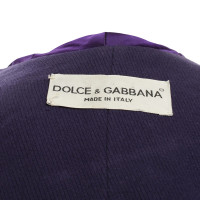 Dolce & Gabbana Manteau / Cap en Violet