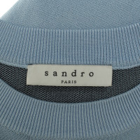 Sandro Rook blauwe trui