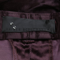 Haider Ackermann Trousers Cotton in Violet