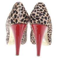 D&G Leopard-style peep-toes