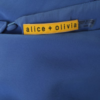 Alice + Olivia Silk dress in Royal Blue