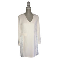 Claudie Pierlot Kleid aus Viskose in Weiß