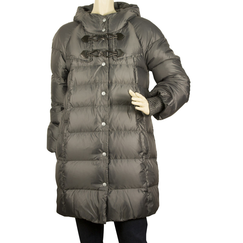 Patrizia Pepe Dunkelgraue Steppjacke