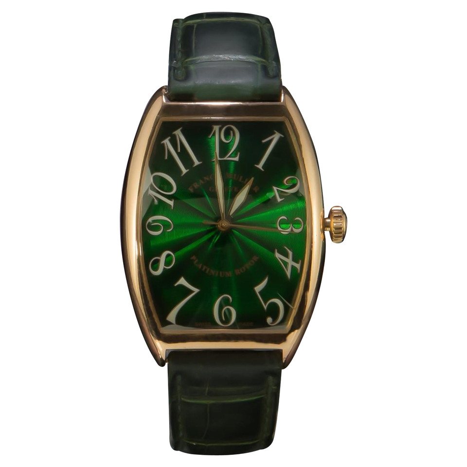 Franck Müller Watch Leather in Green
