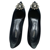 Dolce & Gabbana Pumps/Peeptoes Leer in Zwart