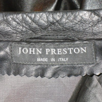 Autres marques John Preston - veste en cuir noir