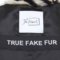 Andere Marke De' Hart - Jacke mit gemustertem Webpelz