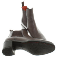 Santoni Ankle Boots in Taupe