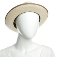 Borsalino Beige straw hat