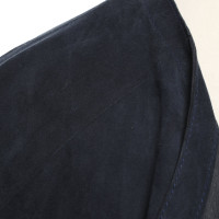 Max & Moi Jacke/Mantel aus Leder in Blau