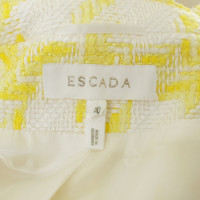Escada Jacket in yellow/white
