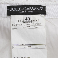 Dolce & Gabbana gonna a matita in bianco